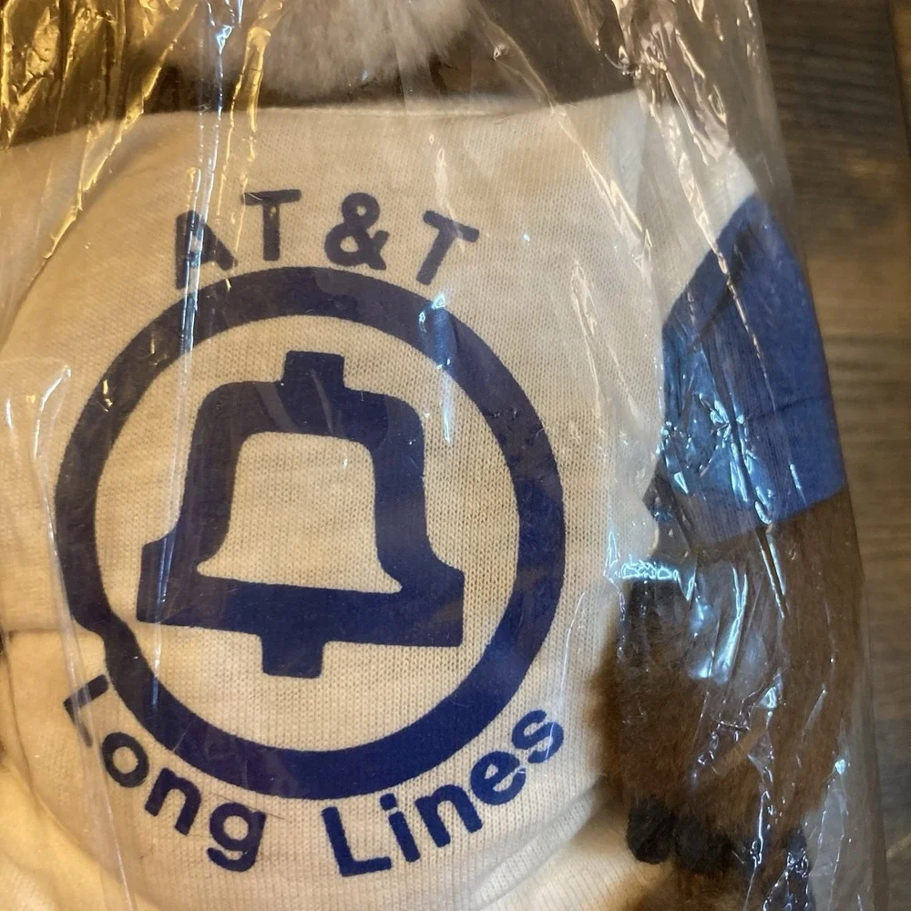 Dakin Misha‎ Bear 1980 Olympic Bell Telephone Long Lines Sealed 1979 Vtg In Bag